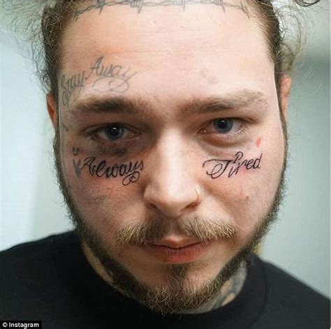 Rappers Face Tattoos
