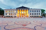 Université D'oslo, En Norvège, Dans LA Nuit photos - FreeImages.com