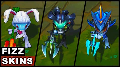 All Fizz Skins Omega Squad Super Galaxy Cottontail Void Fisherman