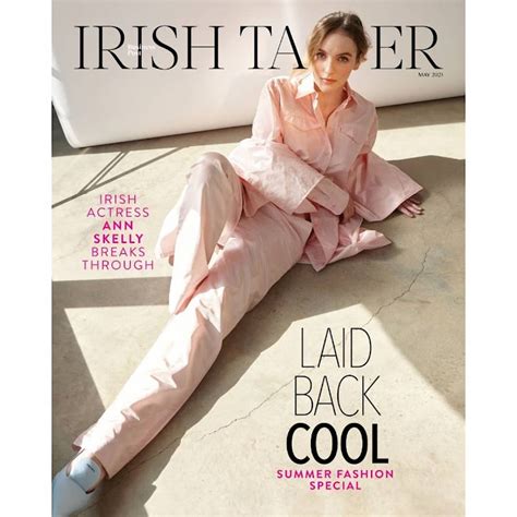 Ann Skelly Clicked In Irish Tatler Magazine May 2021