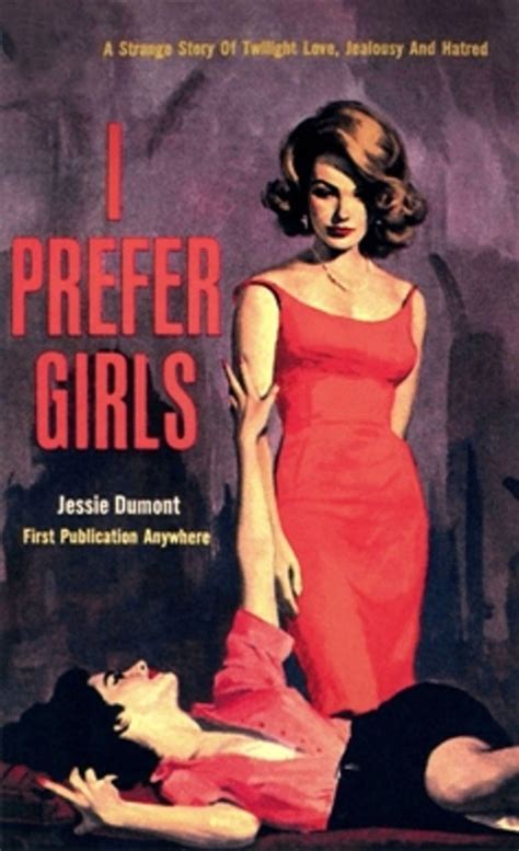 S Lesbian Pulp PB Book Cover I Prefer Girls Art A Or A Etsy