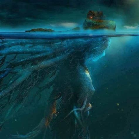 Under Da Sea Sea Monsters Dump Album On Imgur Fantasy Artwork Dark