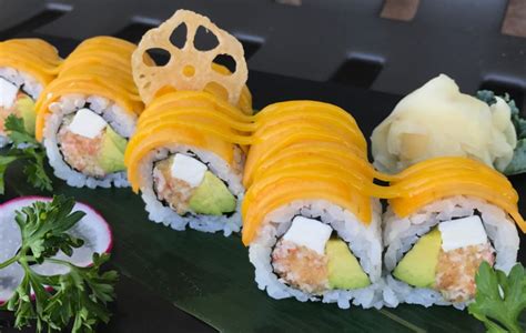 Bentofu Asian Diner And Sushi S13 Mango Tango Roll Signature Roll Daily