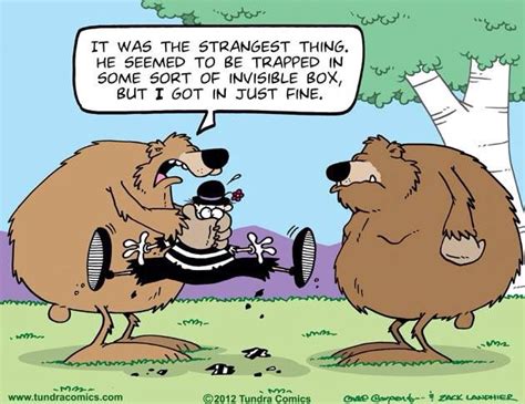 Pin By Katrijn1962 On Tundra Comics Funny Cartoons Bear Jokes