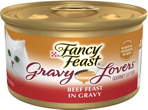 Fancy Feast Gravy Lovers Beef Feast In Roasted Beef Flavor Gravy Canned