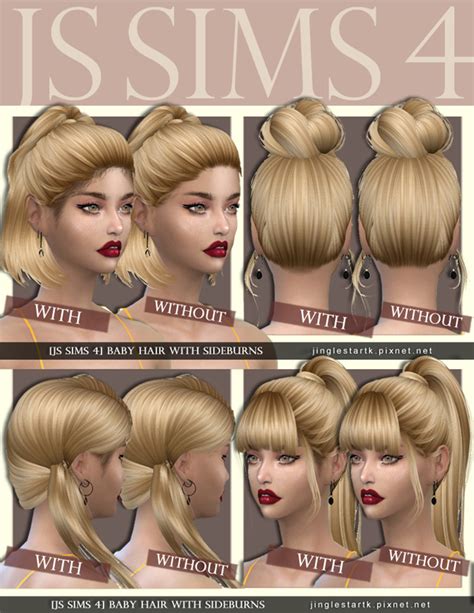 Best Sims 4 Edges Cc For Perfect Baby Hairs Fandomspot