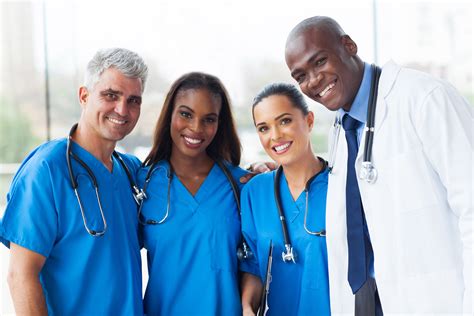 Multiracial Medical Team In Hospital