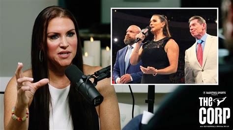 Stephanie Mcmahon On Overcoming Being Vince Mcmahons Daughter — The