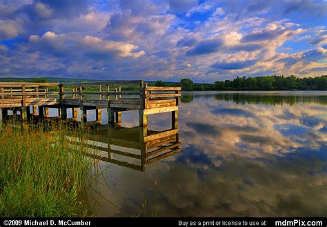 The dnr cooperates with local units of government to install and maintain fishing piers and shore fishing sites across the state. Fishing Dock on Shawnee Lake in Sunrise Lighting Picture ...