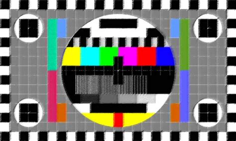 Retro Tv Test Pattern — Stock Photo © Jamesgroup 13454369