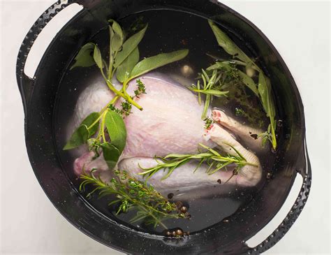 Basic Turkey Brine Recipe With Herbs