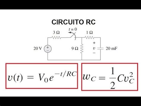 Problema 7 2 SADIKU Como Determinar El Voltaje De Un Capacitor En Un