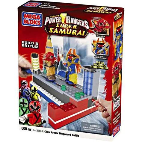 Mega Bloks Power Rangers Super Samurai Samurai Hq Battle Set