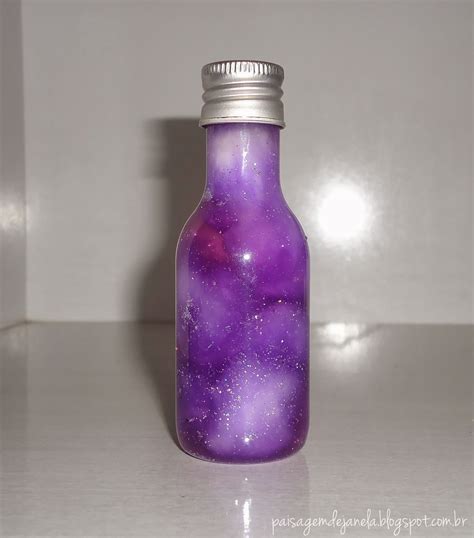 Diy Bottle Nebula Pote De Galáxia Blog Paisagem De Janela