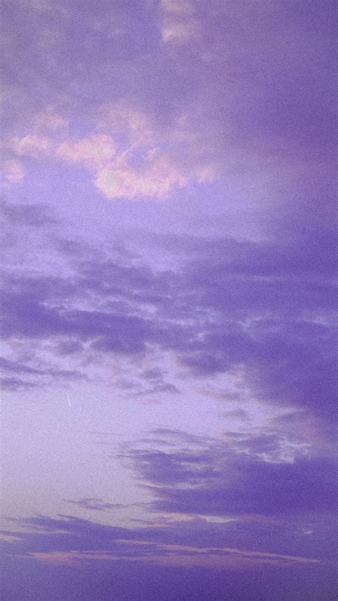 Aesthetic Purple Sky Wallpaper