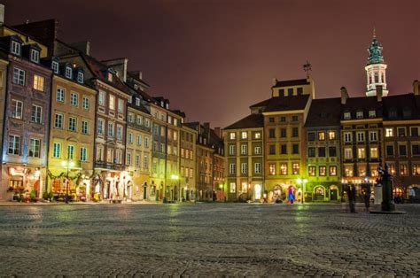 Warszawa Stare Miasto W Warszawie Zdjęcia