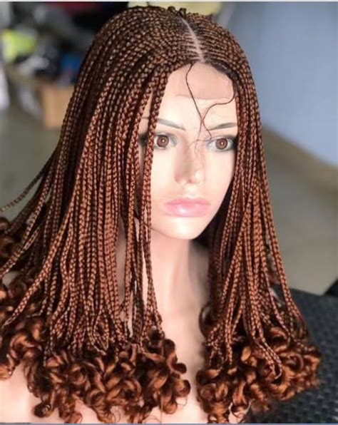 Diy African Braid Braided Wigs For Black Women Braided Wigs Etsy