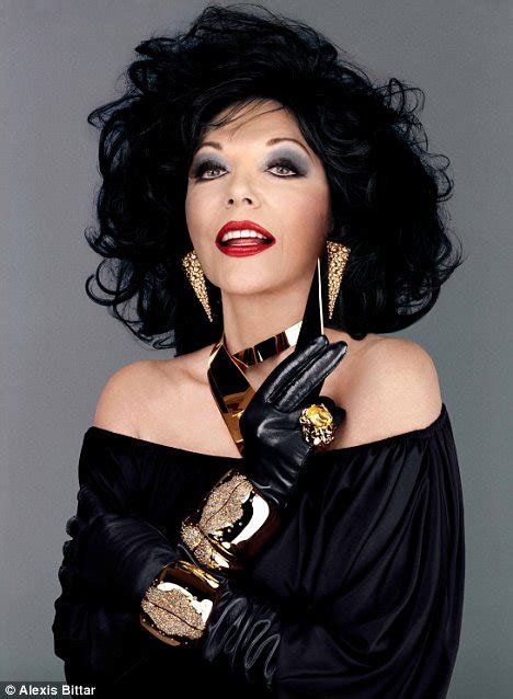 Joan collins shares an interesting television legacy with larry hagman. Joan Collins: New Dynasty Style Photo Shoot! - Surfs Up ...