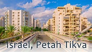 ISRAEL. The City of PETAH TIKVA after the Rain. From The Old Area to ...