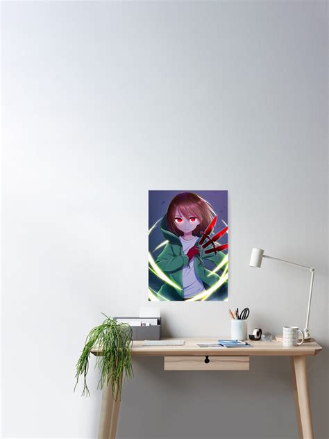 Your Typical Storyshift Knife Ready Chara Poster For Sale By