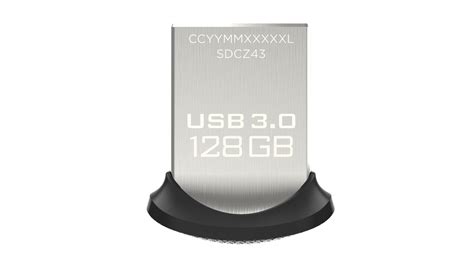 Sandisk Ultra Fit Cz43 128gb Usb 30 Low Profile Flash Drive Up To