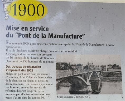 Pont Camille De Hogues Châtellerault 1900 Structurae
