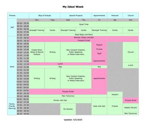 Free Appointment Scheduling Template
