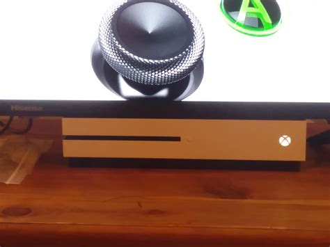 The Xbox One Just Fits Perfectly Underneath The New 4k Tv With Hdr