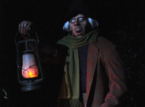 Haunted Mansion Fun Fact The Caretaker Seen At The Entrance Of The