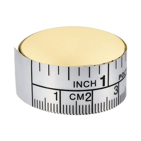 12 Inch Adhesive Backed Tape Measure Peel And Stick Measuring Tape