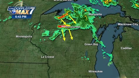 Chicago Weather Severe Storms Possible Overnight With Potential For
