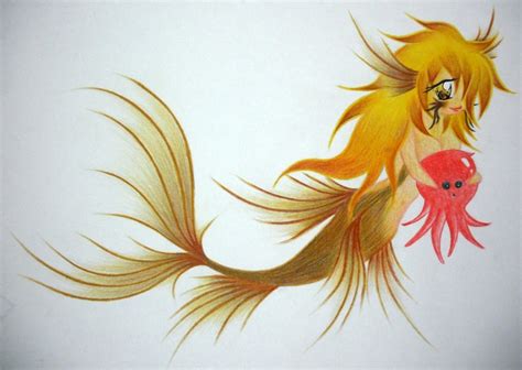 Chibi Catfish Mermaid By Poixenotakunekoangel On Deviantart