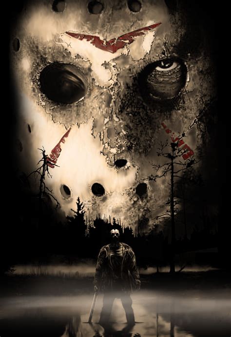 Jason By Steve Mcginnis Horror Movie Art Horror Movie Icons Horror