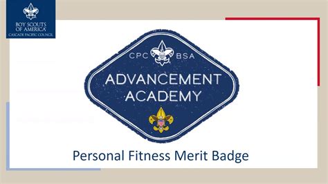 Personal Fitness Merit Badge Youtube