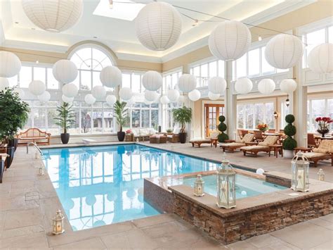 Take A Look Inside A Bridle Path Mansions Indoor Pool Room Inside