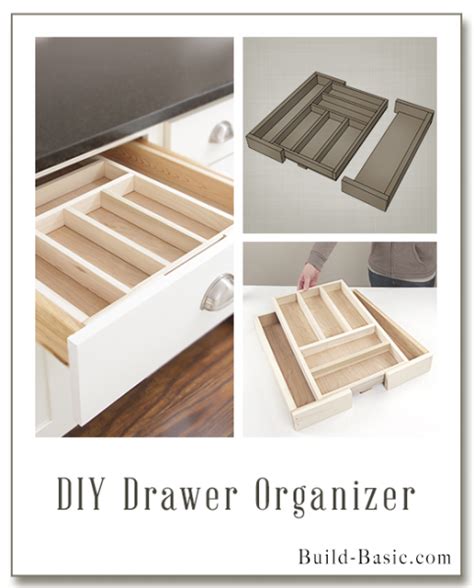 Build A Diy Drawer Organizer Building Plans By Buildbasic Build