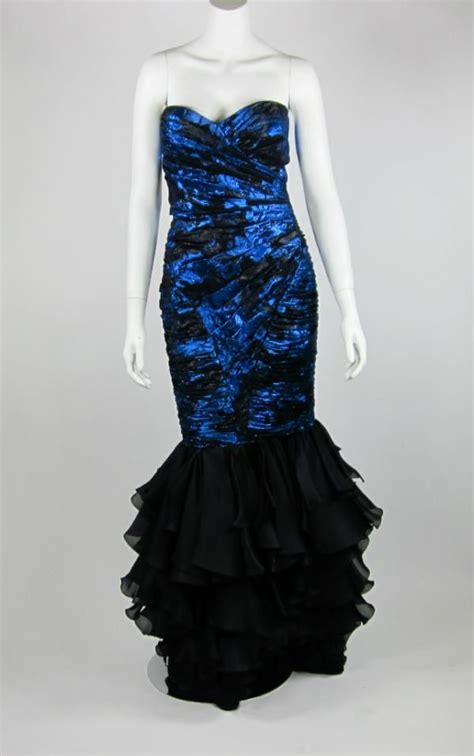 Vintage Ungaro Gown Pretty Dresses Strapless Dress Formal Fashion