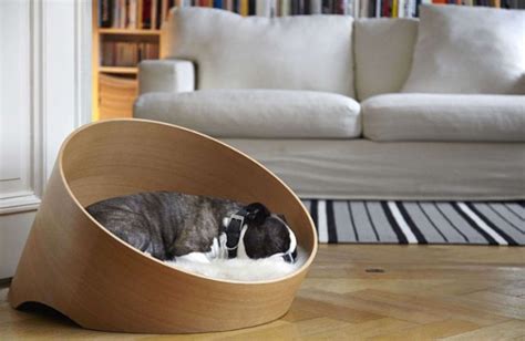 curvacious wooden dog beds covo pet bed
