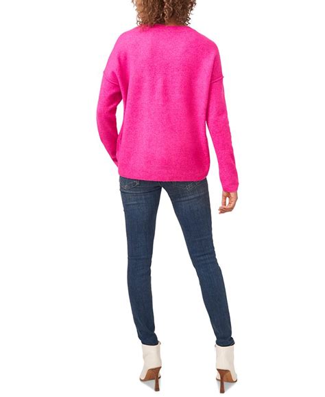 Vince Camuto Long Sleeve Extend Shoulder Sweater And Reviews Women Macys