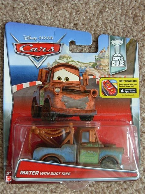 Disney Pixar Cars Mater With Duct Tape Super Chase 1 Of 4000