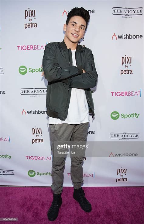 Singer Songwriter Daniel Skye Attends Tigerbeat Launch Event At The