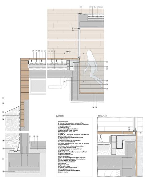 Pool Detail Drawing By Architecture
