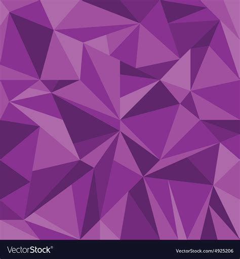 Abstract Purple Triangle Geometrical Background Vector Image