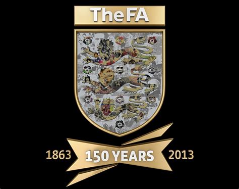 Football Association Launches Logo For 150th Anniversary With Wayne