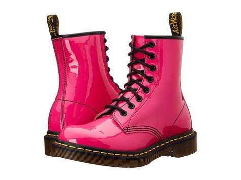 Dr Martens 1460 W Hot Pink Patent Free Shipping Both Ways