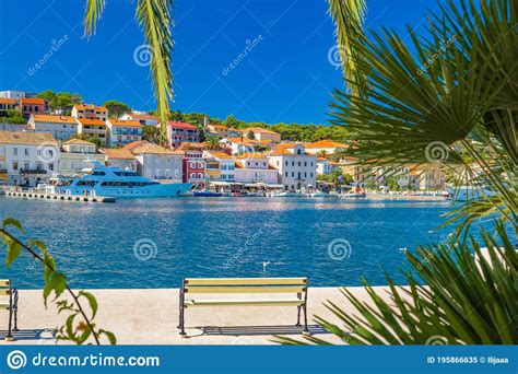 Town Of Mali Losinj On Adriatic Sea In Croatia Stock Image Image Of