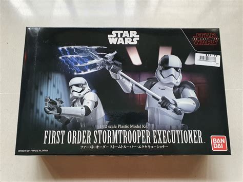 Bandai 112 First Order Stormtrooper Executioner Hobbies And Toys Toys