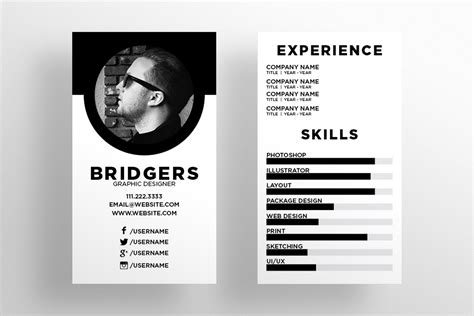 Make sure your resume matches your professional business cards with a free resume critique. The Resume - Business Card Template ~ Business Card ...