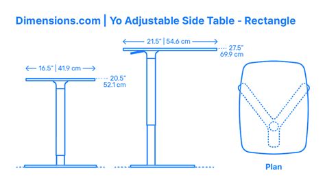 End Tables Side Tables Dimensions And Drawings