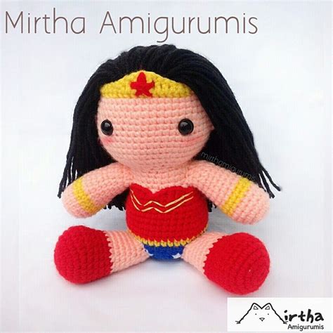 Amigurumi Dc Cómic Wonderwoman By Mirthamigurumis Cómic Dccomic